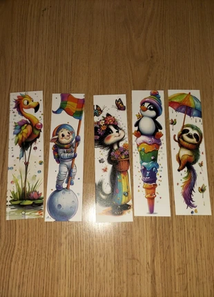 🌈Lot de 5 marque page imprimé animaux coloré 🌈, marque: Fashion, état: Très bon état, 3,00 €, 3,85 € Protection acheteurs incluse