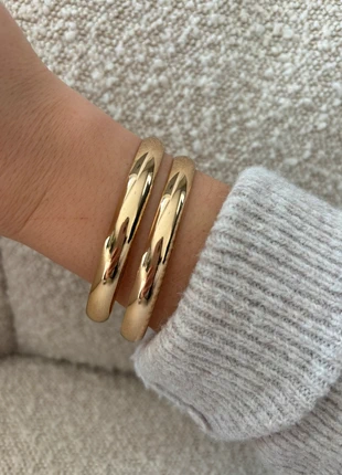 Lot de 2 joncs dorés, marque: Tendance, état: Neuf sans étiquette, 6,00 €, 7,00 € Protection acheteurs (Pro) incluse