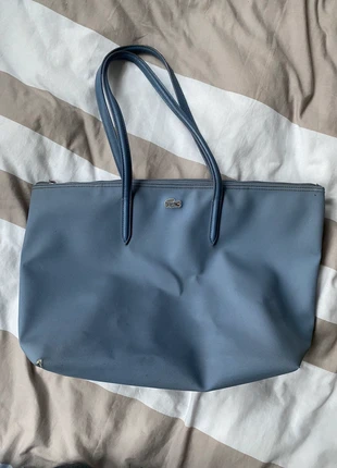 Sac cabas fourre tout cours Lacoste bleu ciel bon état, marque: Lacoste, état: Bon état, 7,00 €, 8,05 € Protection acheteurs incluse