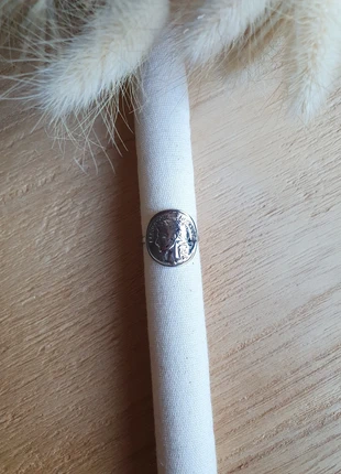 Bague ajustable pièce en acier inoxydable argenté, marque: ZAG, état: Neuf sans étiquette, taille: Ajustable, 12,00 €, 13,30 € Protection acheteurs (Pro) incluse