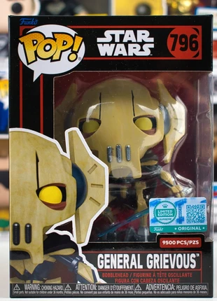 🎯 Figurine Funko Pop! Star Wars – General Grievous #796 – Exclusive (LE 9500), marque: Funko Pop, état: Neuf avec étiquette, taille: Taille unique, 85,00 €, 89,95 € Protection acheteurs incluse