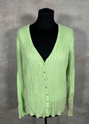 Cardigan Maille Torsadée Cable Knit Vintage Chadwicks vert menthe cotelee taille XL, marque: Vintage Dressing, état: Très bon état, taille: XL / 42 / 14, 6,00 €, 7,00 € Protection acheteurs (Pro) incluse