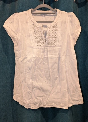 RJR John Rocha White Embroidered Blouse – Size 8, brand: RJR.John Rocha, condition: Good, size: S / UK 8-10, £5.00, £5.95 includes Buyer Protection