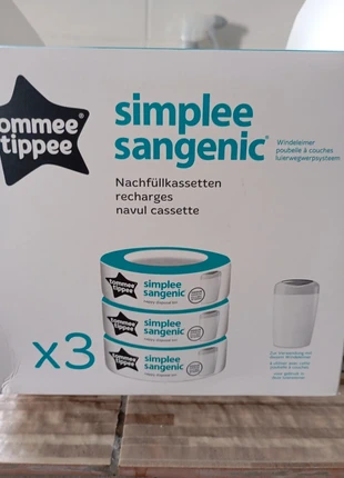 Recharge poubelle à couches, marque: Tommee Tippee, état: Neuf avec étiquette, taille: Jusqu'à 2 kg, 6,00 €, 7,00 € Protection acheteurs incluse