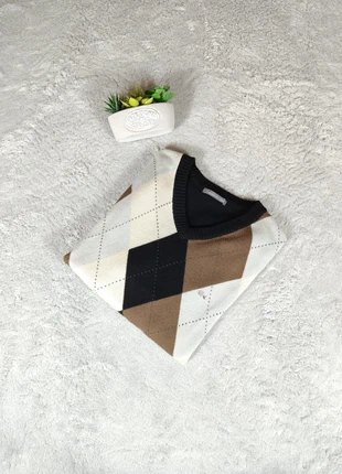 Maglione con scollo a V Lacoste Vintage Marrone Nero uomo - taglia L, brand: Lacoste, condizioni: Ottime, taglia: L, €37.00, €39.55 include la Protezione acquisti