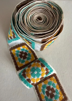 Galon vintage patchwork  par 2m 70, brand: Galon vintage patchwork, condizioni: Buone, €6.00, €7.00 include la Protezione acquisti