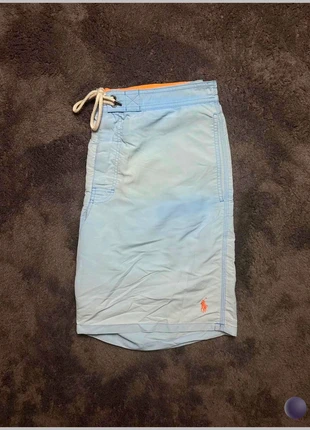 Short de bain Polo Ralph Lauren / bleu clair et orange / L, marke: Ralph Lauren, zustand: Sehr gut, größe: L, 20,00 €, 21,70 € inklusive Vinted-Käuferschutz