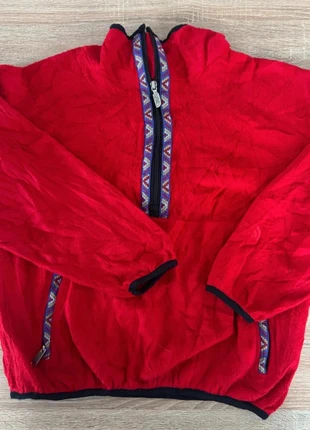 Polaire Vintage The North Face Rouge Motif Aztec 1/4 Zip - Taille S Homme, marque: The North Face, état: Très bon état, taille: S, 27,00 €, 29,05 € Protection acheteurs incluse