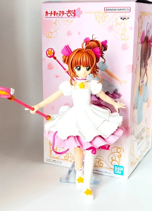 Sakura kinomoto Action figure bandai anime manga nuovo con box idea regalo, marca: Bandai, estado: Novo com etiquetas, tamanho: Prematuro, até 44 cm, €35.00, €37.45 inclui Proteção do Comprador