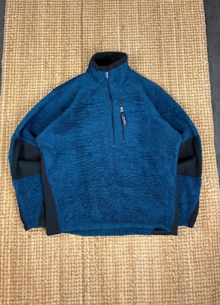 Veste Polaire ¼ Zip Bleu Marine et Noir Patagonia Sweater Fleece Pile Jacket ¼ Zip Women’s Taille S, marca: Patagonia, estado: Muito bom, tamanho: S, €50.00, €53.20 inclui Proteção do Comprador Pro