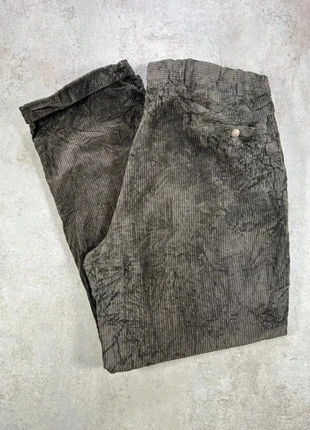 Pantalon En Velours Côtelé / Corduroy jos a bank gris fonce, rayures taille 48, merk: JoS. A. Bank, staat: Heel goed, maat: W38 | FR 48, € 6,00, € 7,00 inclusief Kopersbescherming Pro