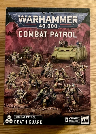 Boite (vide) combat patrol death guard warhammer 40000, marque: Games Workshop, état: Bon état, 2,00 €, 2,80 € Protection acheteurs incluse