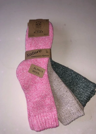American alpaca sokken, merk: Alpaca, staat: Nieuw zonder prijskaartje, maat: M | 39–42, € 9,50, € 10,68 inclusief Kopersbescherming