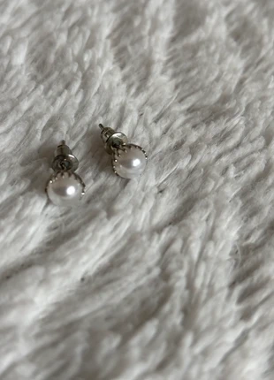 Petite - mini boucles d’oreilles boules perles blanche acier inoxydable, marke: Local, zustand: Sehr gut, 1,00 €, 1,75 € inklusive Vinted-Käuferschutz