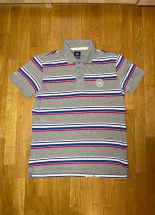 Polo X‑Cape uomo grigia a righe taglia L in buone condizioni, marque: X-Cape, état: Très bon état, taille: L, 6,00 €, 7,00 € Protection acheteurs incluse