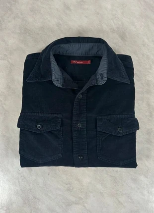 Chemise velours bleu S taille grand style surchemise workwear premium Code 235, marca: Celio, estado: Muito bom, tamanho: S, €20.00, €21.70 inclui Proteção do Comprador Pro