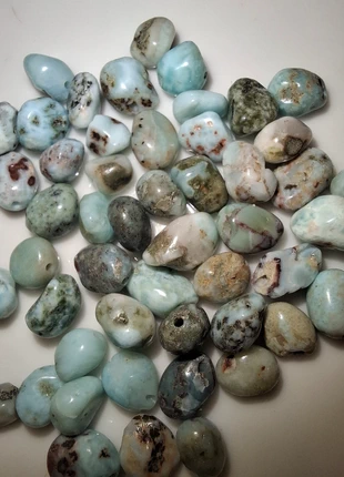 4/7 mm natuursteen kralen chips nuggets blauw grijs turquoise, staat: Heel goed, € 4,25, € 5,16 inclusief Kopersbescherming Pro