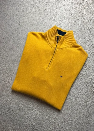 Pull Half Zip Tommy Hilfiger Jaune Taille XXL Homme, marke: Tommy Hilfiger, zustand: Sehr gut, größe: XXL, 29,99 €, 32,19 € beinhaltet Vinted-Käuferschutz Pro