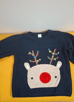 Pull Noel Baby club 92 cm, brand: Baby Club, condition: Good, size: 24-36 months / 92 cm, €3.00, €3.85 includes Buyer Protection