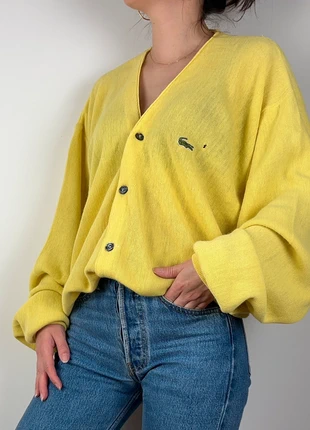 Cardigan pull vintage Lacoste Taille XL jaune 3828, marque: Lacoste, état: Bon état, taille: XL / 42 / 14, 5,00 €, 5,95 € Protection acheteurs (Pro) incluse