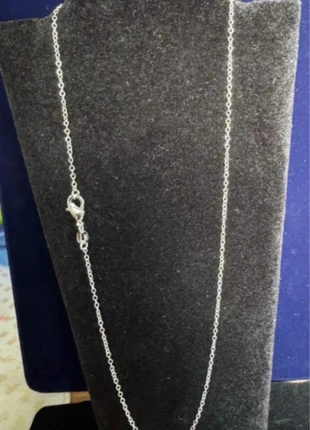 Zilveren ketting 60 cm lang. Schakel 1 mm breed, merk: ZILVER, staat: Nieuw zonder prijskaartje, € 7,50, € 8,58 inclusief Kopersbescherming