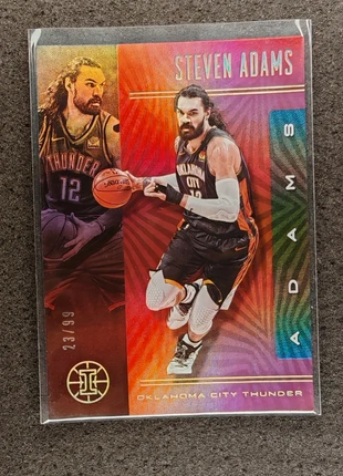 Steven Adams OKC Thunder NBA 2019 Panini Illusions Red /99, marque: Panini, état: Neuf sans étiquette, 5,00 €, 5,95 € Protection acheteurs incluse