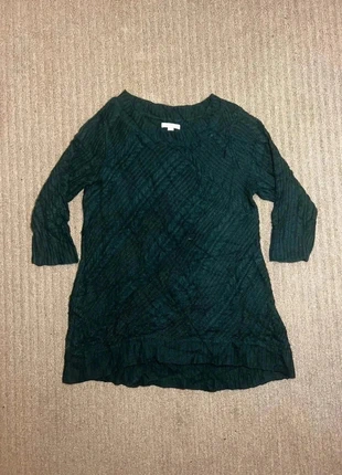 Pull manche 3/4 en laine vert pour femmes - taille L, brand: New York & Company, condizioni: Ottime, taglia: L / IT 44 / EU 40, €13.50, €14.88 include la Protezione acquisti