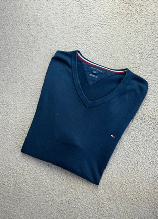 Pull Tommy Hilfiger Marine Taille XL Homme, marke: Tommy Hilfiger, zustand: Sehr gut, größe: XL, 22,00 €, 23,80 € beinhaltet Vinted-Käuferschutz Pro