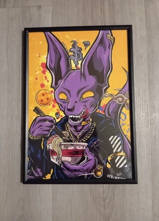 Cadre Beerus noodles serie Dragon ball Z, brand: Dragon Ball Z, condition: New without tags, €12.00, €13.30 includes Buyer Protection