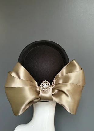 Pill Box Hat Black Olive Fascinator Wedding New Year Scottish, brand: Ascot, condition: Very good, size: One size, £35.00, £37.45 includes Buyer Protection Pro