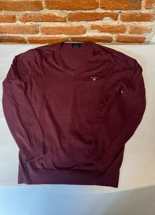Sweat col v, merk: GANT, staat: Heel goed, maat: L, € 10,00, € 11,20 inclusief Kopersbescherming Pro