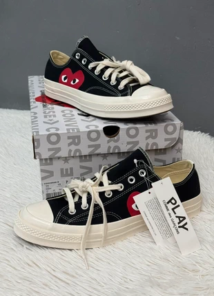 Converse x Comme des Garçons PLAY Chuck 70, marca: Converse, estado: Nuevo con etiquetas, tamaño: 44, 69,99 €, 74,19 € Protección al comprador incluida