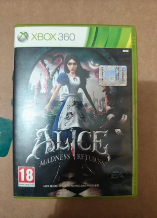 Alice madness returns Xbox 360 videogioco videogame italiano ita, état: Bon état, 40,00 €, 42,70 € Protection acheteurs incluse