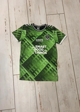 Maillot foot Saint Étienne, marque: AS Saint-Étienne, état: Bon état, taille: 12 ans / 152 cm, 15,00 €, 16,45 € Protection acheteurs incluse
