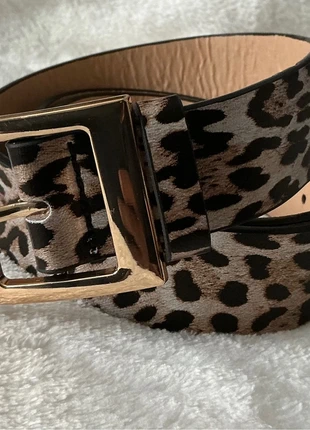 Chic Leopard Print Belt - Soft PU Leather, condition: New without tags, size: 36 inches, £4.99, £5.94 includes Buyer Protection
