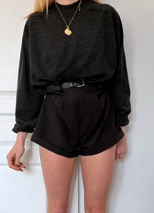 Magnifique Pull Vintage Gris Anthracite en Laine Col Cheminée 🖤, marque: Vintage Dressing, état: Très bon état, taille: L / 40 / 12, 20,00 €, 21,70 € Protection acheteurs (Pro) incluse