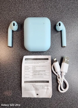 NEUF! Ecouteurs sans fil bluetooth Iphone Android, marque: I12 MACARONS, état: Neuf avec étiquette, 10,00 €, 11,20 € Protection acheteurs (Pro) incluse