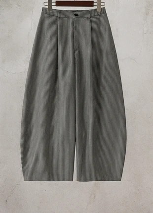 Pantalon à rayures noires et blanches style chic élégant jambes larges | Taille M #P001, brand: CHIC, condition: New without tags, size: M / 38 / 10, €32.99, €35.34 includes Buyer Protection