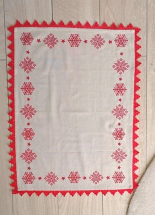 Napperon Noël crochet et coton, brand: Noël, condition: Very good, €3.50, €4.38 includes Buyer Protection