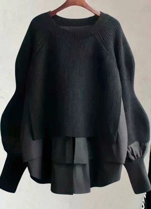 Pull élegant femme, marque: zaza boutique, état: Neuf avec étiquette, taille: M / 38 / 10, 48,00 €, 51,10 € Protection acheteurs incluse