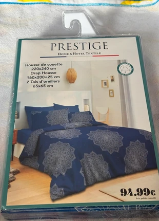 Housse de couette 220x240 Prestige neuve, marque: prestige, état: Neuf sans étiquette, taille: King Size (220-240 cm x 220-260 cm), 15,59 €, 17,07 € Protection acheteurs (Pro) incluse