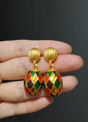 Retrostyle multiple colored vintage earrings, brand: Vintage Love, condition: Very good, €14.50, €15.93 includes Buyer Protection