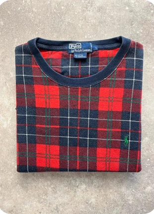 Pull Ralph Lauren col rond - Rouge&Marine - L Homme, marque: Ralph Lauren, état: Très bon état, taille: L, 27,50 €, 29,58 € Protection acheteurs incluse