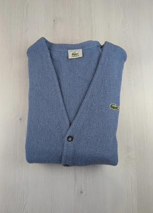 Cardigan Lacoste Vintage Bleu Laine Edition Devanlay / Taille L / 052, marque: Lacoste, état: Très bon état, taille: L, 29,00 €, 31,15 € Protection acheteurs (Pro) incluse