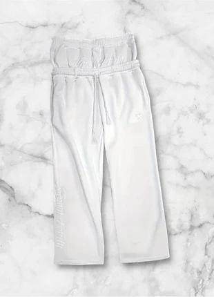 Pantalon de survêtement blanc logo brodé taille M style streetwear oversize sportswear y2k, marque: y2k, état: Très bon état, taille: M, 40,00 €, 42,70 € Protection acheteurs (Pro) incluse