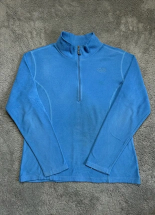 Gilet / Veste 1/4 zip polaire the north face bleu Xs logo brodé - Nouvelle collection #4018, marca: The North Face, estado: Muito bom, tamanho: XS, €22.00, €23.80 inclui Proteção do Comprador Pro