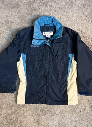 Parka imperméable Columbia, taille mixte S | bleu marine et blanc, marca: Columbia, estado: Muito bom, tamanho: S / 36 / 8, €35.00, €37.45 inclui Proteção do Comprador Pro