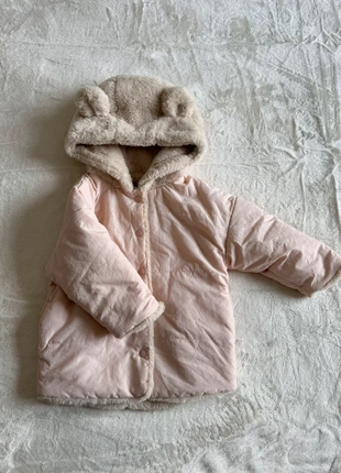 🐻Veste Matelassée/Doudoune KIABI 24 Mois Rose Poudré - Capuche Oreilles d'Ours !, marque: Kiabi, état: Très bon état, taille: 24-36 mois / 92 cm, 15,00 €, 16,45 € Protection acheteurs incluse