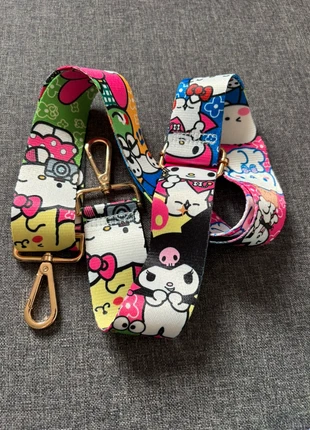 Sangle bandoulière réglable - inspiration Sanrio Kuromi Hello kitty, marque: pas de marque, état: Très bon état, 12,00 €, 13,30 € Protection acheteurs incluse