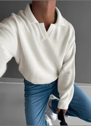 Pull homme demi-zip col montant, manches longues, uni, style japonais hiver unisexe, marque: Vintage Dressing, état: Très bon état, taille: M, 40,00 €, 42,70 € Protection acheteurs incluse